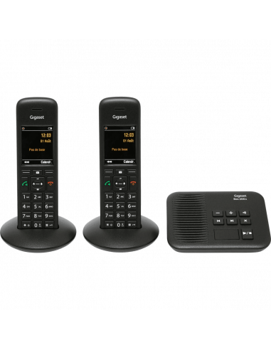 Gigaset - C570A duo avec répondeur de face