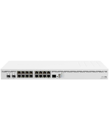 Mikrotik - Routeur Cloud 16 ports Giga + 2 SFP+