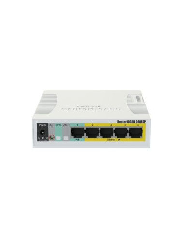 Smart Switch 5 Giga dont 4 PoE + 1 SFP