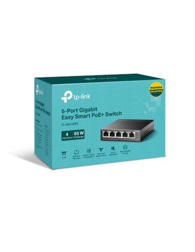 Switches PoE+ TL-SG105PE